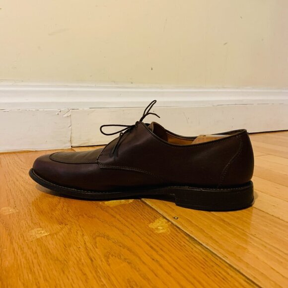 Allen Edmonds Mens Burton Brown Leather Oxford Dress Casual Shoes Lace-up 11 D main image 13
